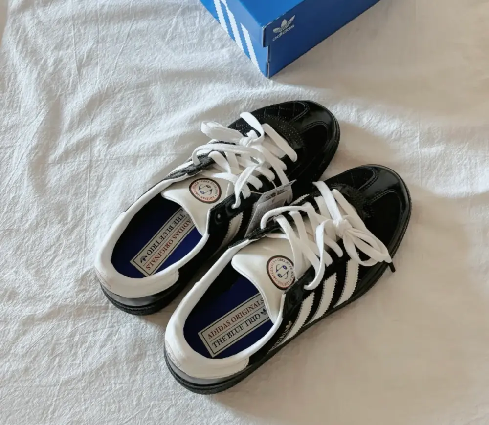 Giày Adidas Handball Spezial ‘Black White’ JP5669 - Ảnh 3
