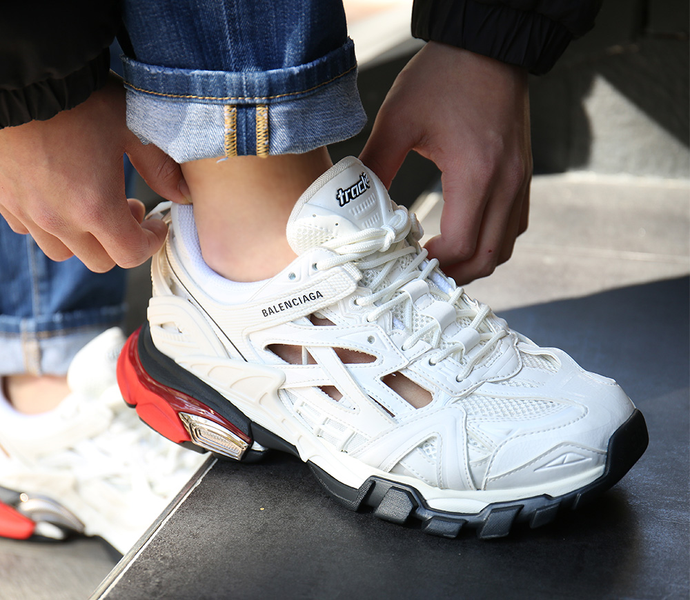 Giày Balenciaga Track.2 Trainer 'White Red' 568614-W2GN3-9610 - Ảnh 5