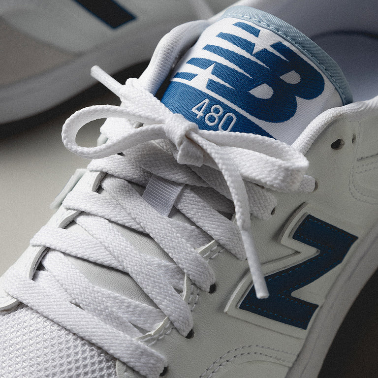 Giày New Balance 480 ‘White Blue’ BB480LFB - Ảnh 2