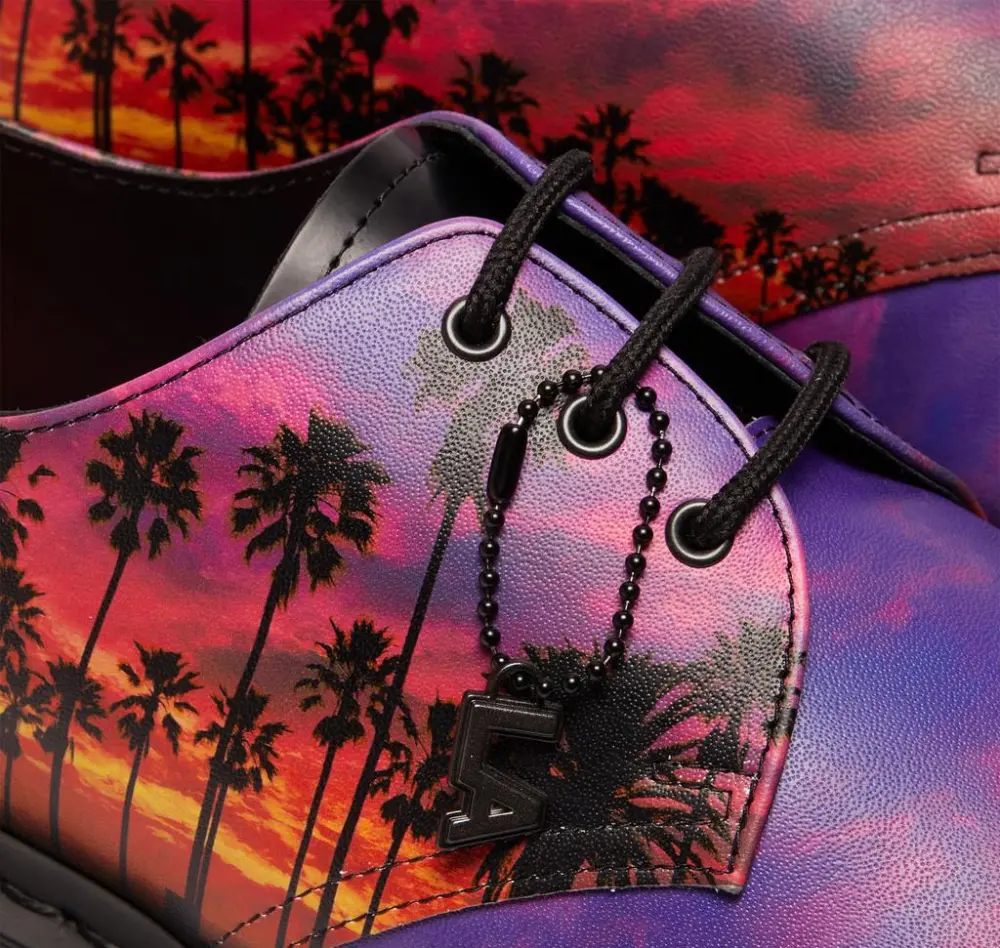 Giày Dr. Martens 1461 3-Eye ‘Purple Red’ 27257001 - Ảnh 5