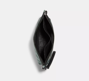 Alternative view of Túi Coach Carryall Pouch With Check Geo ‘Green’ 2747-QBTE