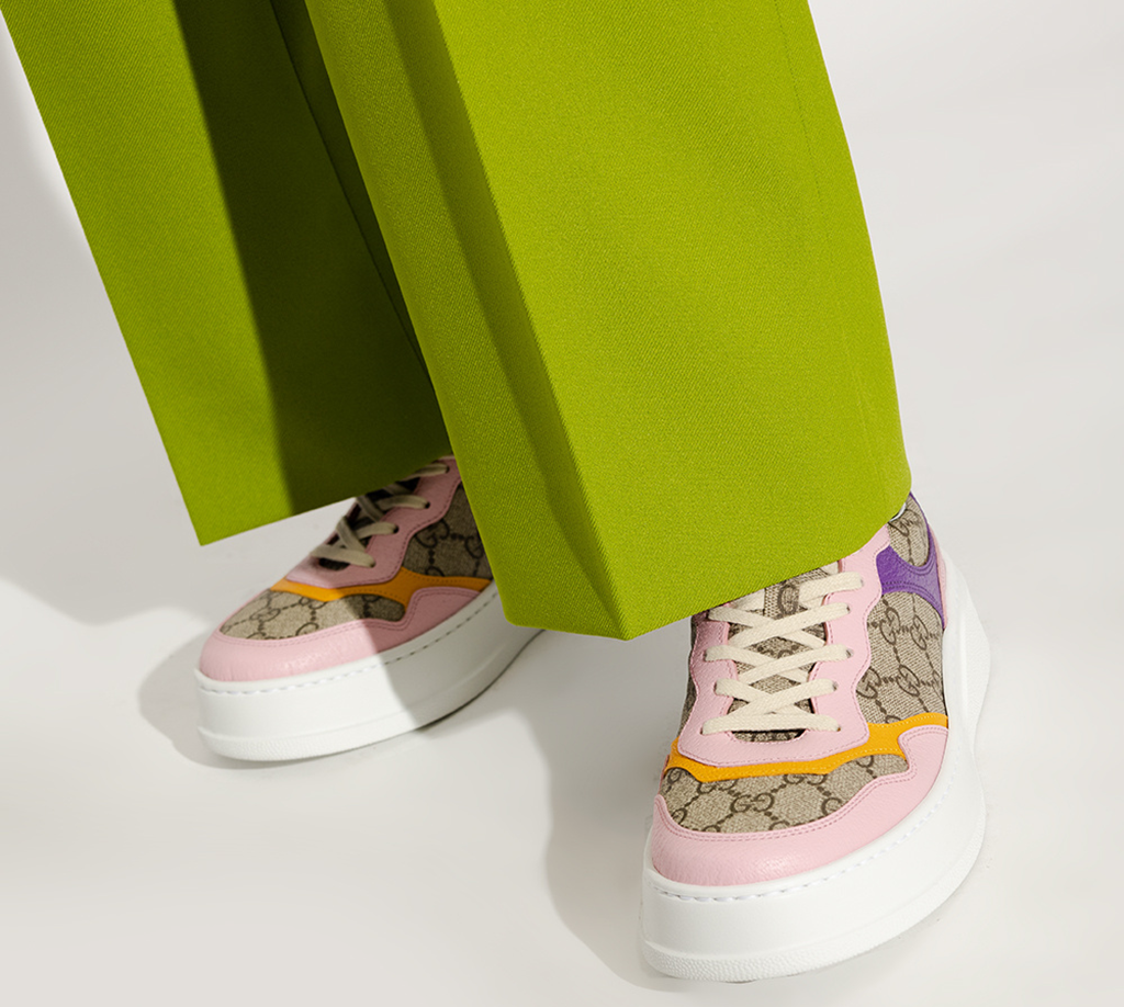 Giày Gucci GG Sneaker 'Beige Multi Monogram' 726850-FABAW-9785 - Ảnh 2