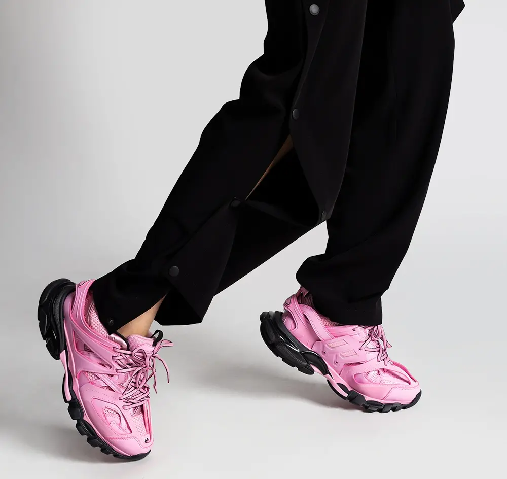Giày Balenciaga Wmns Track ‘Pink Black’ 542436-W3AC1-5010 - Ảnh 5