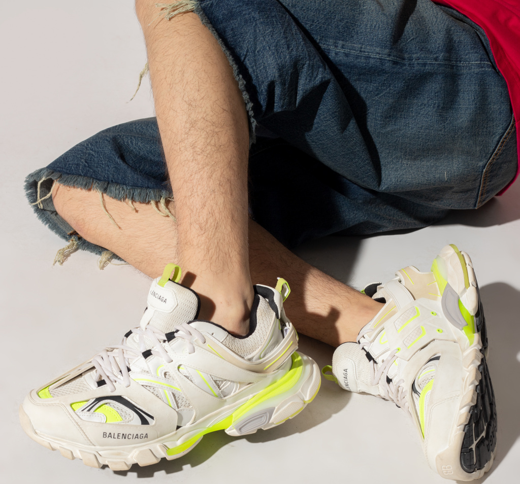 Giày Balenciaga Track ‘White Fluo Yellow’ 542023-W1GC3-9070 - Ảnh 4