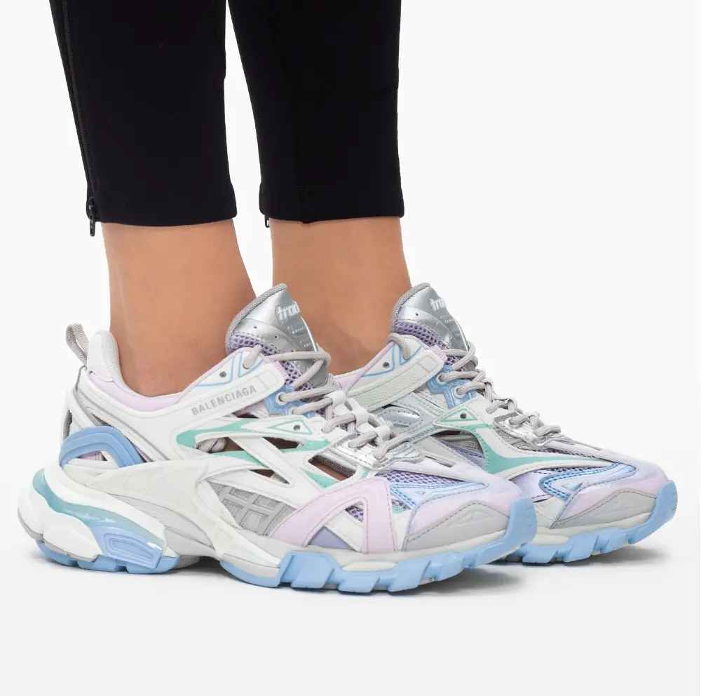 Giày Balenciaga Wmns Track.2 'White Light Blue' 568615-W2GN3-9045 - Ảnh 6