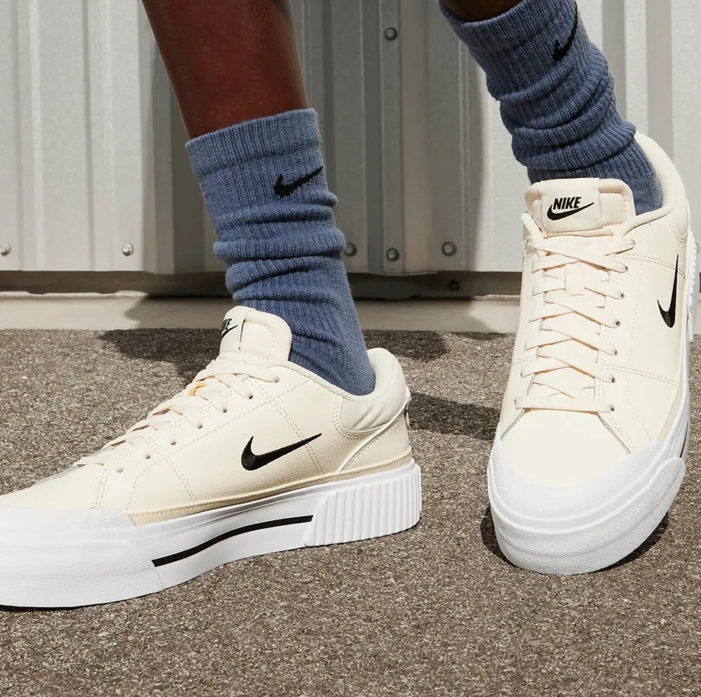 Giày Nike Court Legacy Lift ‘Pale Ivory’ FV5526-101 - Ảnh 2