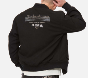 Alternative view of Áo Evisu Box Logo Embroidered 'Black' 2EAGNM1JK757XXPQ