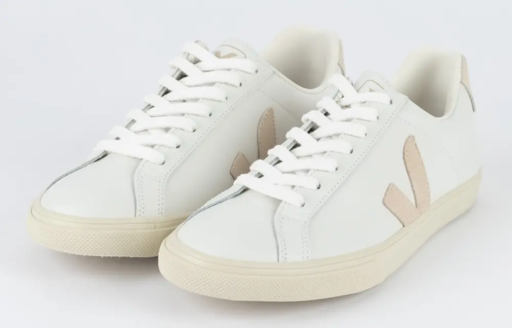 Giày Veja Esplar Leather ‘White Sable’ EO0202335 - Ảnh 3