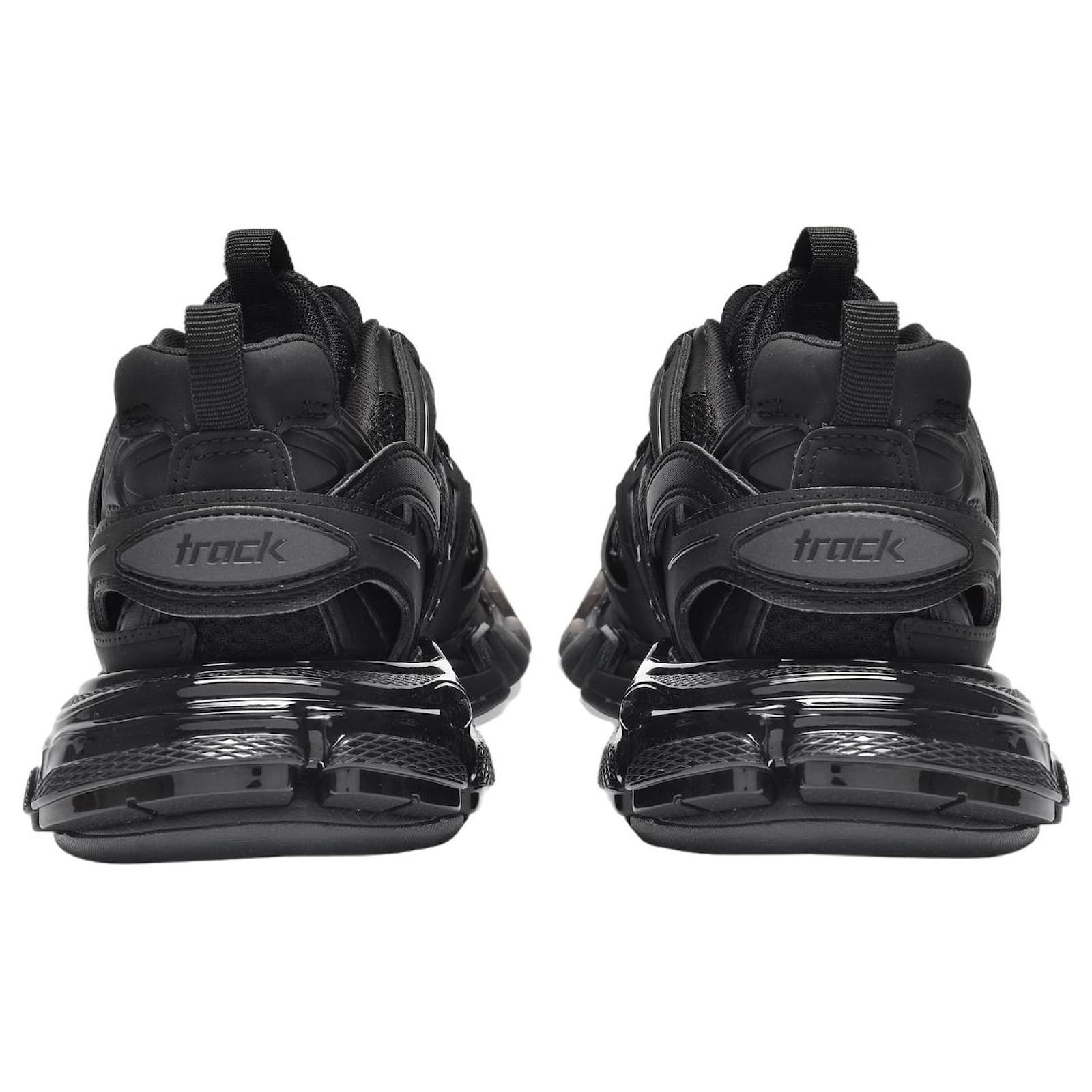 Giày Balenciaga Track Sneaker ‘Clear Sole Black’ 647742-W3BM1-1000 - Ảnh 2