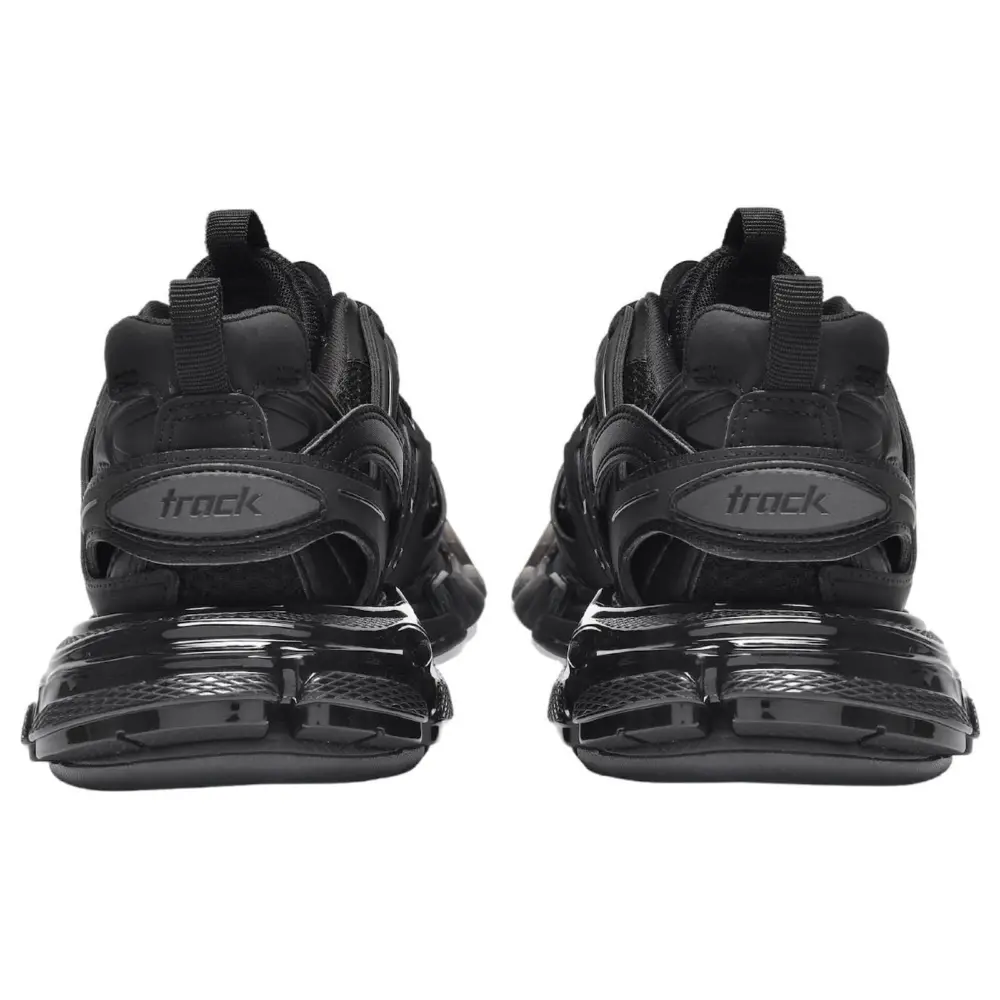 Alternative view of Giày Balenciaga Track Sneaker ‘Clear Sole Black’ 647742-W3BM1-1000
