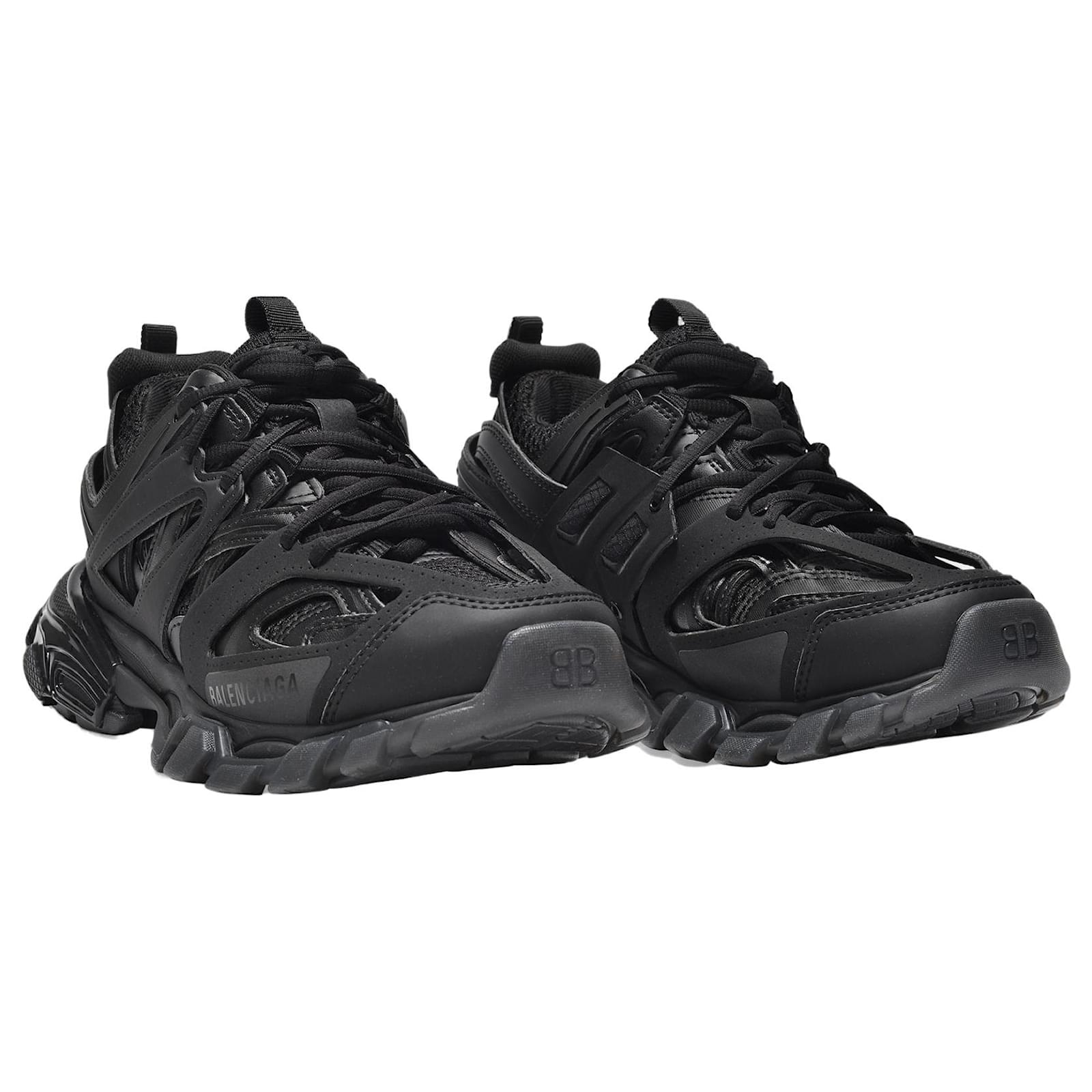 Giày Balenciaga Track Sneaker ‘Clear Sole Black’ 647742-W3BM1-1000 - Ảnh 3