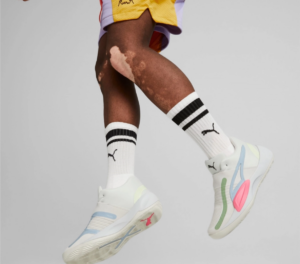 Alternative view of Giày Puma Rise Nitro Glacier ‘Gray Pink’ 377012-02