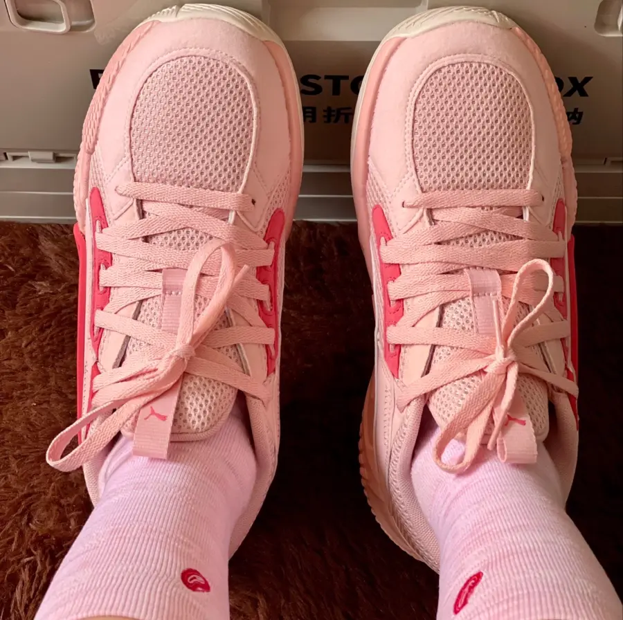Giày Puma Court Rider Chaos ‘Rose Dust’ 378052-03 - Ảnh 4