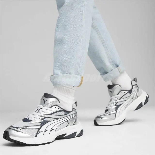 Giày Puma Morphic ‘Silver Glacial Grey’ 392724-16 - Ảnh 3
