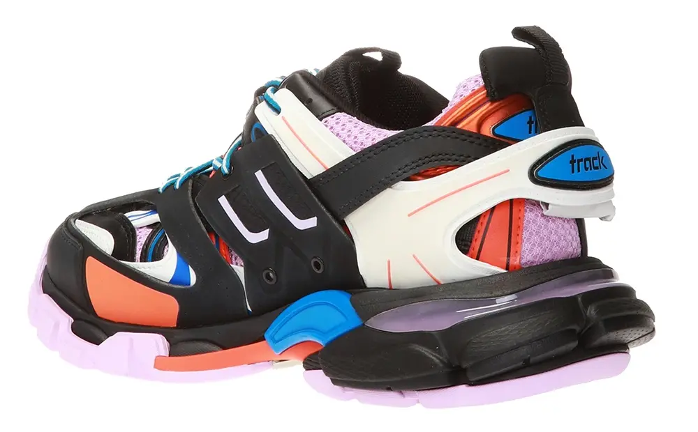 Giày Balenciaga Wmns Track 'Black Orange Pink' 542436-W1GC1-1054 - Ảnh 3