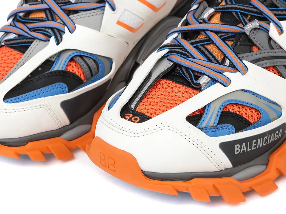Alternative view of Giày Balenciaga Track Sneaker 'Orange Grey' 542023-W1GB1-7580