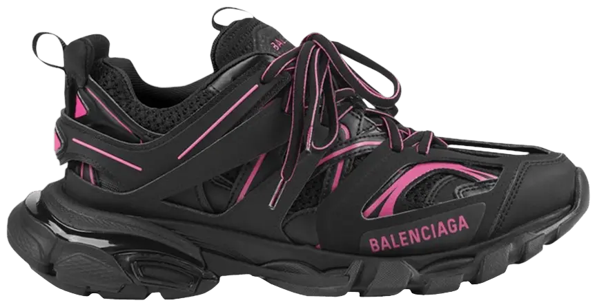 Giày Balenciaga Wmns Track ‘Black Neon Pink’ 542436-W3AC2-1055
