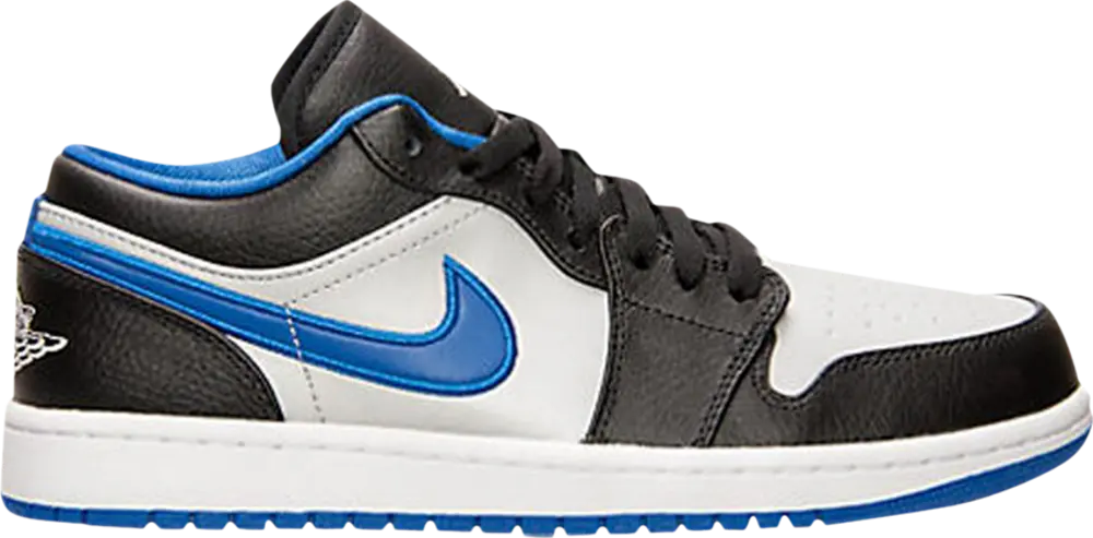 Giày Nike Air Jordan 1 Low ‘Black Game Royal’ 553558-007
