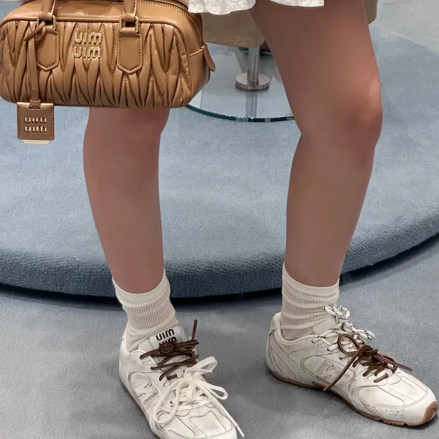 Giày New Balance 530 SL x Miu Miu ‘White Gum’ 5E165E-3F33-F0009-F-D005 - Ảnh 3