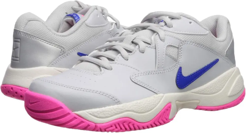 Giày Tennis Nike Wmns Court Lite 2 ‘Pure Platinum Race Blue’ AR8838-001 - Ảnh 5
