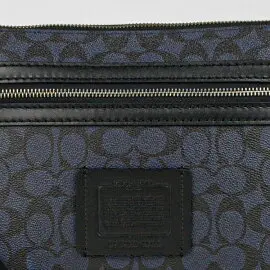 Alternative view of Túi Coach Signature Canvas Academy Pouch ‘Midnight’ 69473-MID
