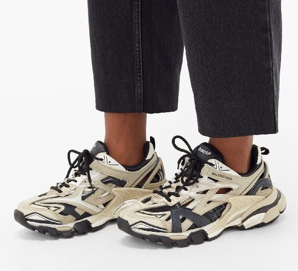 Giày Balenciaga Track.2 Sneaker ‘Beige Black’ 568614-W2GN3-8071 - Ảnh 3