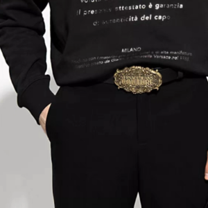 Alternative view of Thắt Lưng Versace Jeans Couture ‘Black’ 73YA6F35ZP180PK3