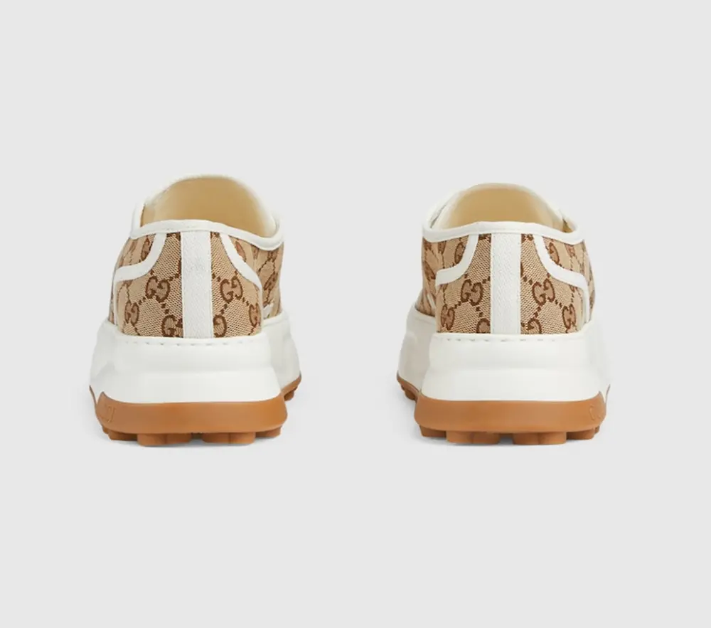 Giày Gucci GG Sneaker 'Interlocking G - Beige' 745997-20Q20-9745 - Ảnh 3