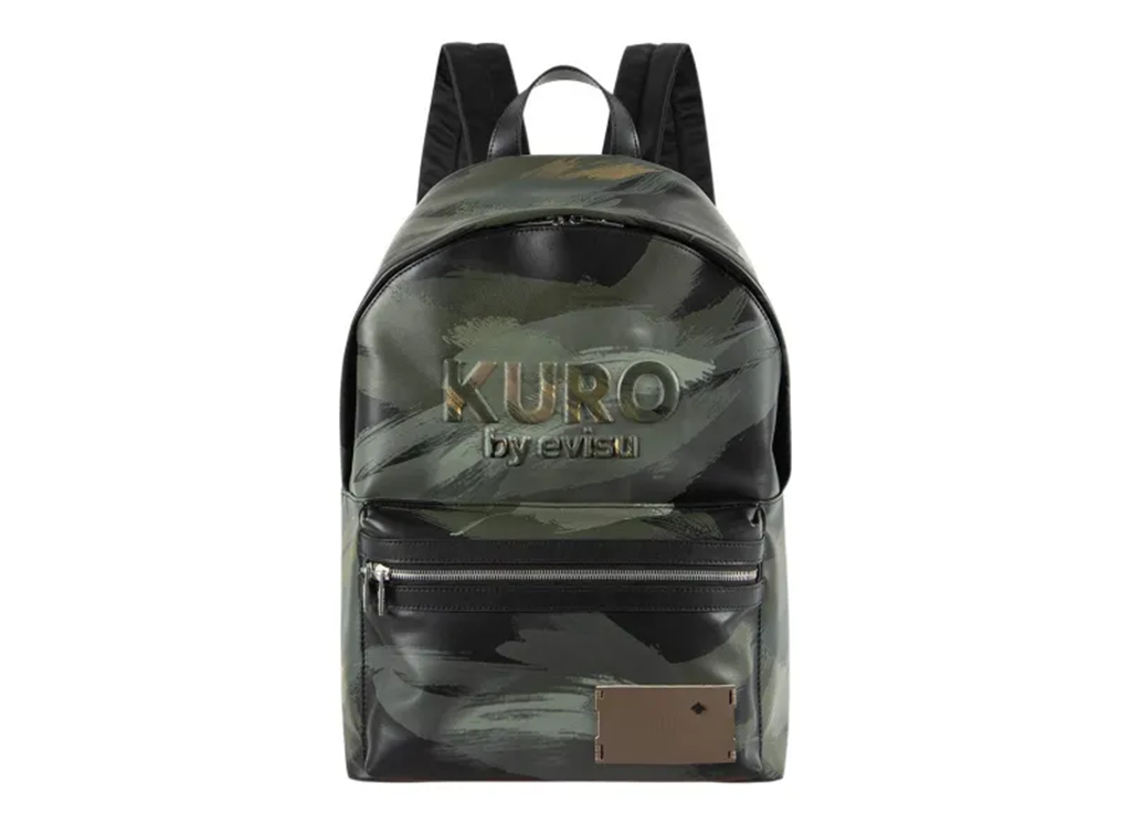 Balo Evisu Brush Camouflage Printed Leather 'Army Green' 2EAGNU2BG818XXLT