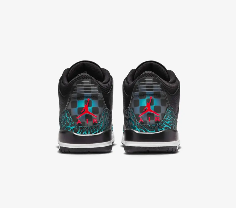 Alternative view of Giày Nike Air Jordan 3 'Black and Hyper Jade' FV5437-001