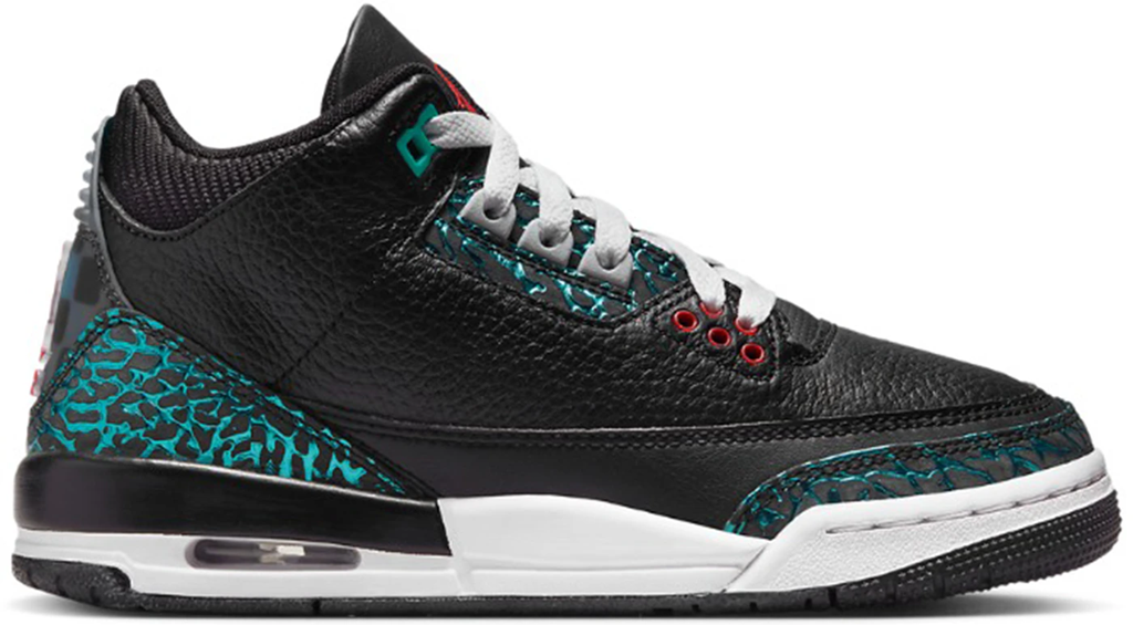 Giày Nike Air Jordan 3 'Black and Hyper Jade' FV5437-001
