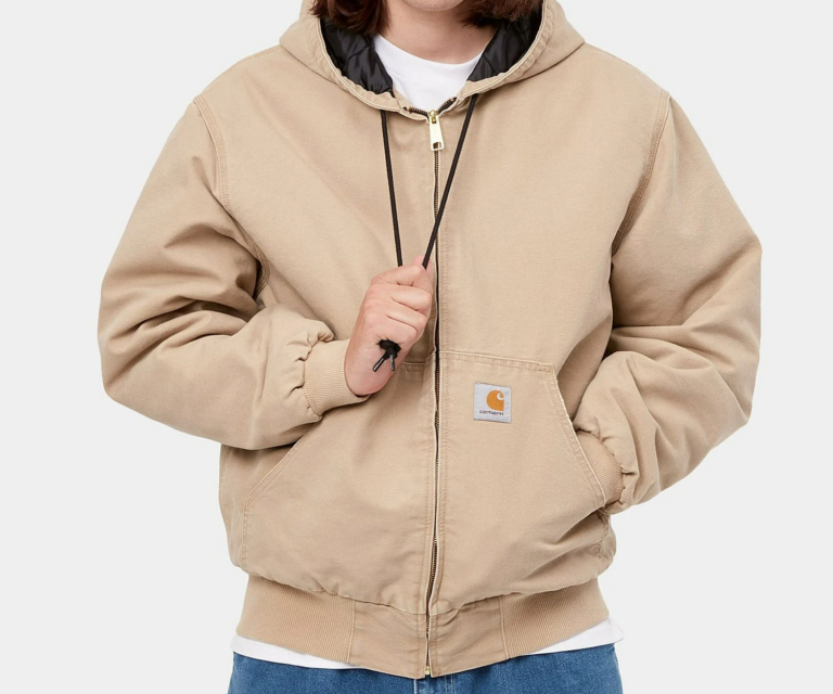 Áo Carhartt WIP Active Jacket ‘Beige’ I027360-07E-3K - Ảnh 2