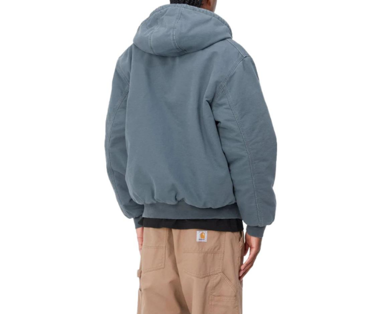 Áo Carhartt WIP Active Jacket ‘Grey’ I027360-0R-3K - Ảnh 2