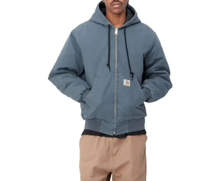 Áo Carhartt WIP Active Jacket ‘Grey’ I027360-0R-3K - Ảnh 3