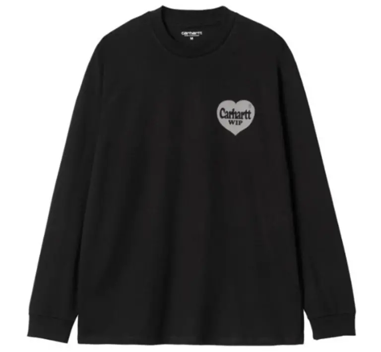 Áo Carhartt WIP Long Sleeve Spree ‘Black’ I032855-0GL-XX