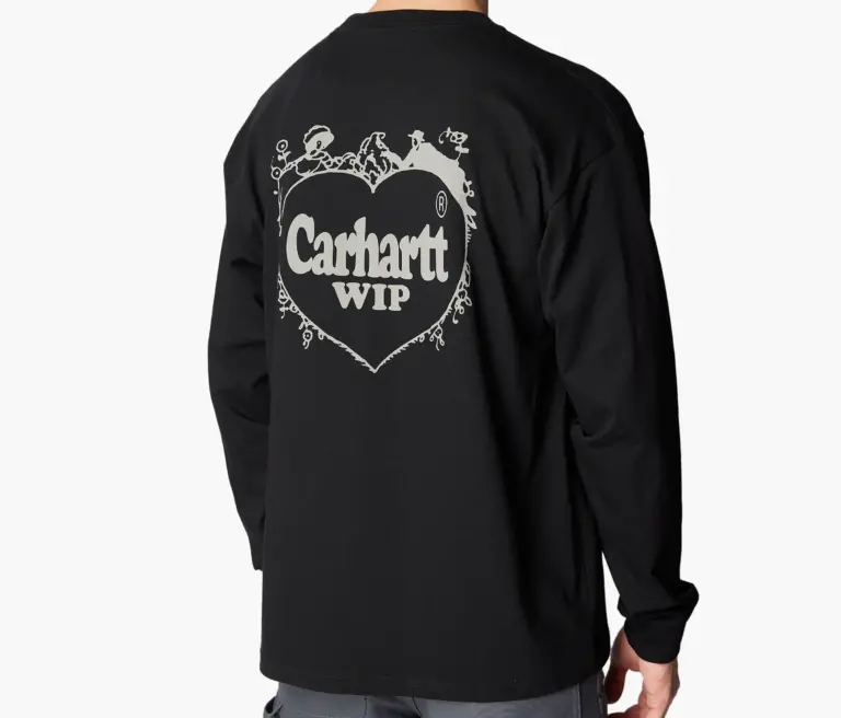 Alternative view of Áo Carhartt WIP Long Sleeve Spree ‘Black’ I032855-0GL-XX
