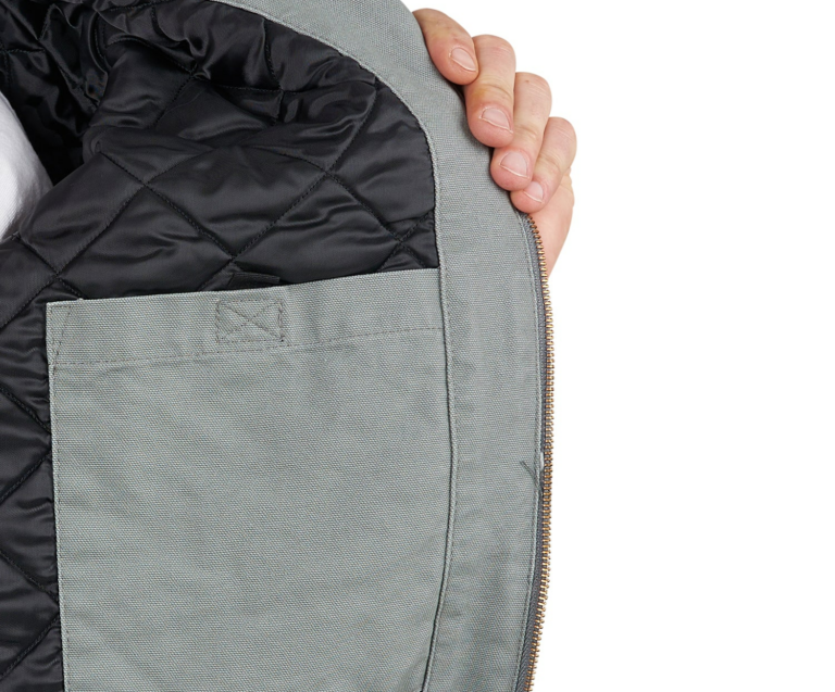 Áo Carhartt WIP SS23 Active Jacket ‘Grey’ I027360-1ND-3K - Ảnh 4