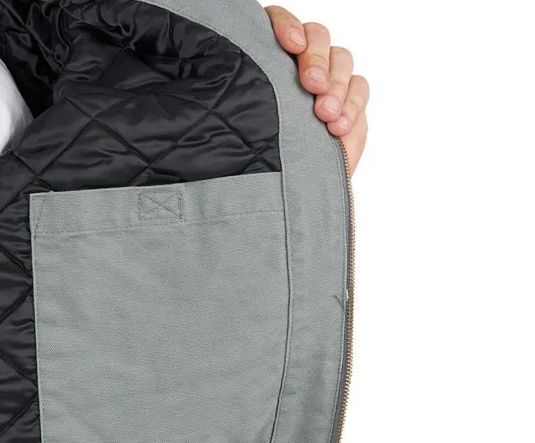 Áo Carhartt WIP SS23 Active Jacket ‘Grey’ I027360-1ND-3K - Ảnh 4