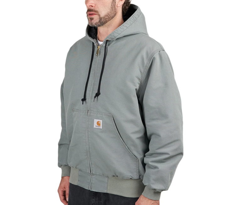 Áo Carhartt WIP SS23 Active Jacket ‘Grey’ I027360-1ND-3K - Ảnh 3