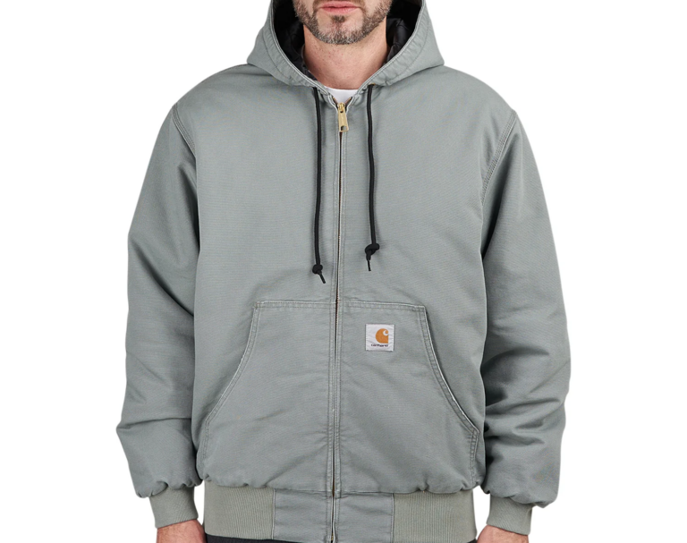 Áo Carhartt WIP SS23 Active Jacket ‘Grey’ I027360-1ND-3K - Ảnh 2