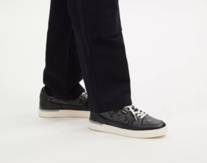 Alternative view of Giày Coach Citysole Court Sneaker ‘Black’ C8965-BLK