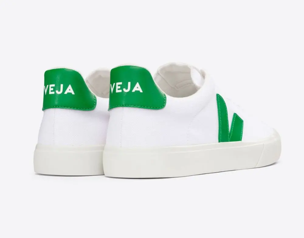 Alternative view of Giày Veja Campo Low Top Sneakers ‘White Emeraude’ CA0103144B