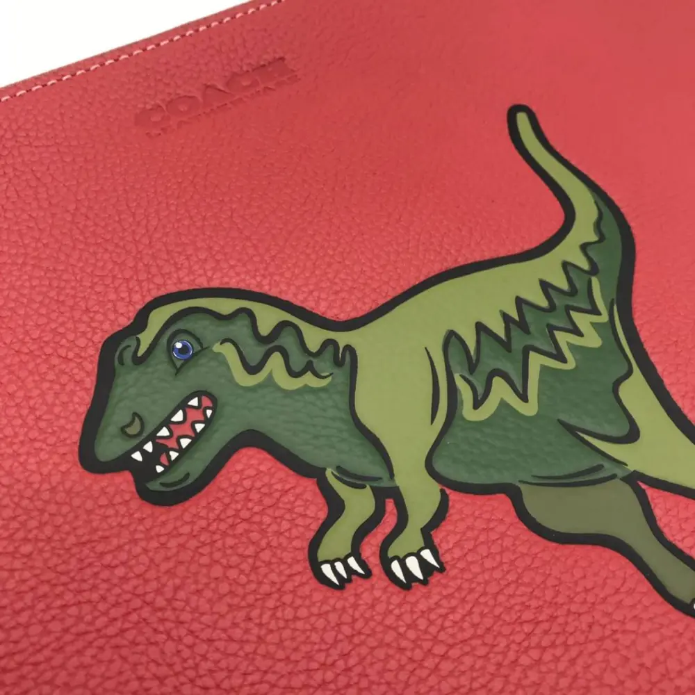 Túi Coach Charter Pouch Lexy Sport ‘Red’ CF064-PJ6 - Ảnh 3