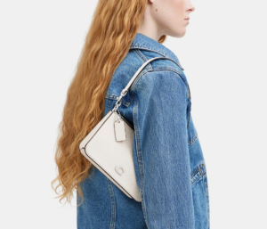 Alternative view of Túi Coach Signature Canvas Interior ‘Chalk’ CJ797-CHK