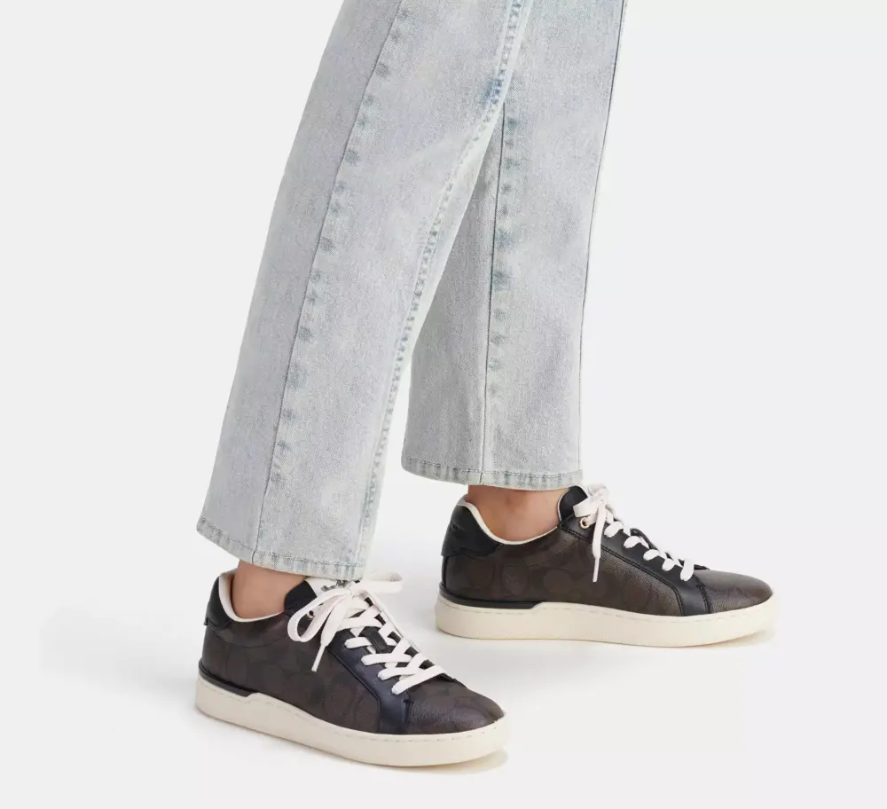 Alternative view of Giày Coach Clip Low Top ‘Mahogany’ CK560-MABK
