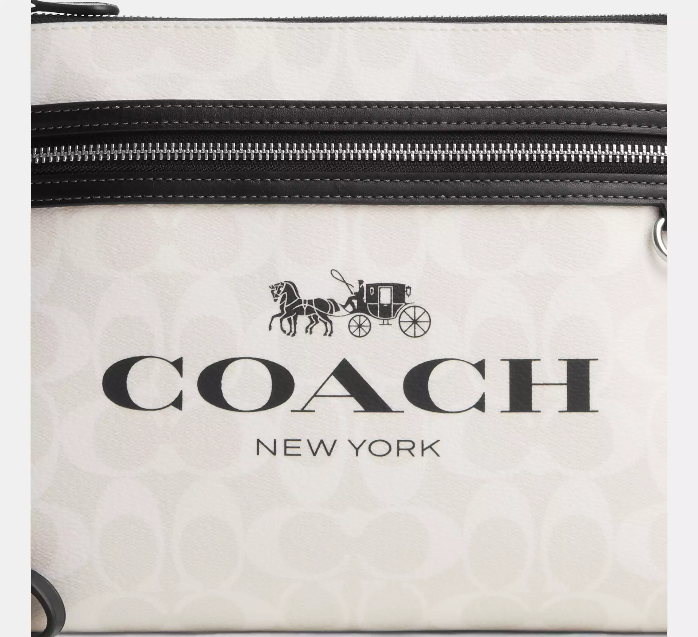 Túi Coach Carry All In Signature Canvas ‘Silver Chalk’ CP198-SVWGZ - Ảnh 4