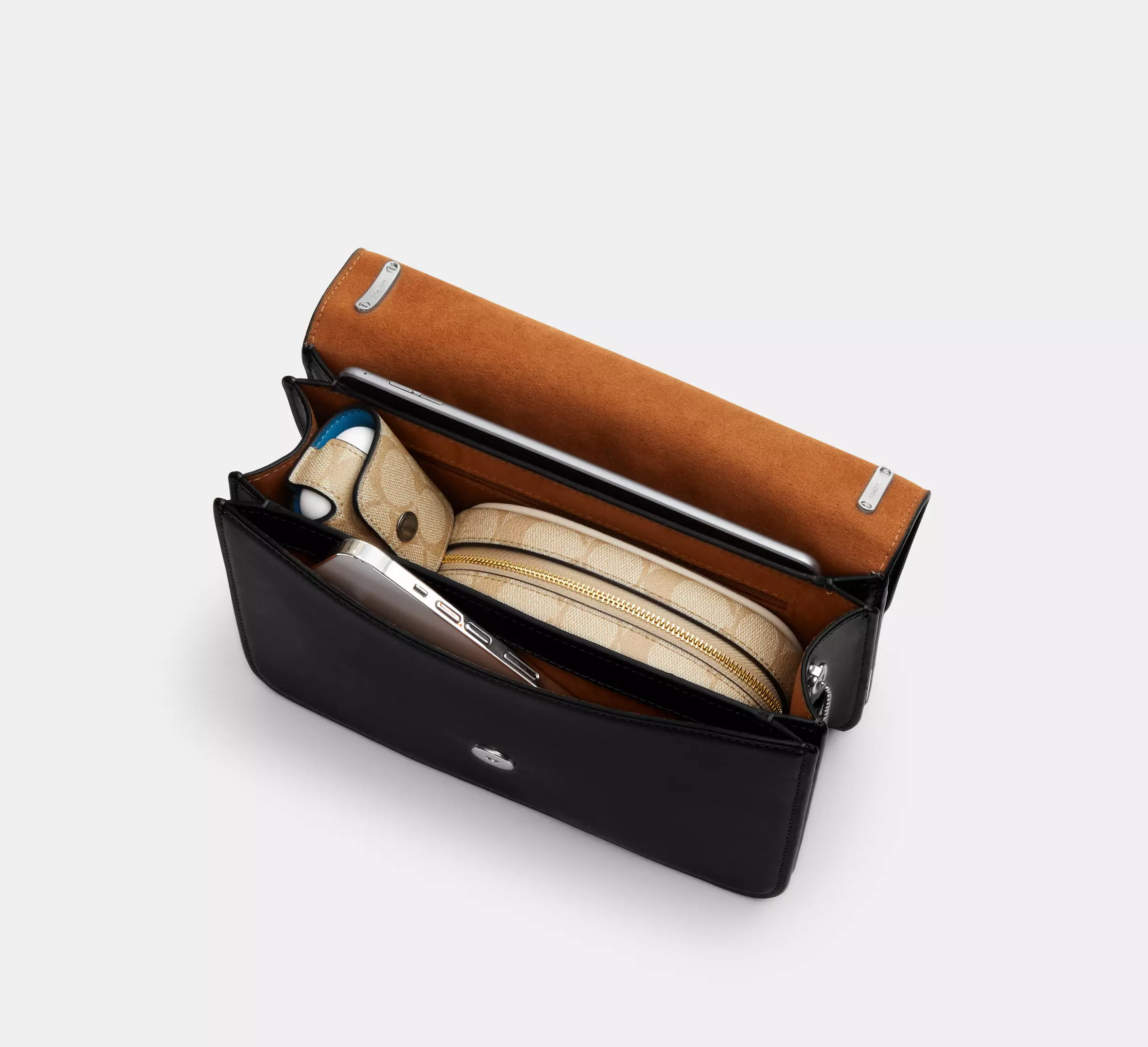 Túi Coach Large Morgan Signature Canvas ‘Light Khaki’ CR331-IMWQ4 - Ảnh 4