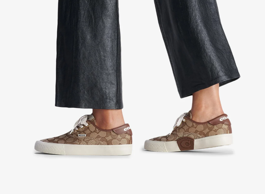 Giày Coach Citysole Skate Sneaker ‘Khaki’ C2705-KHA - Ảnh 4