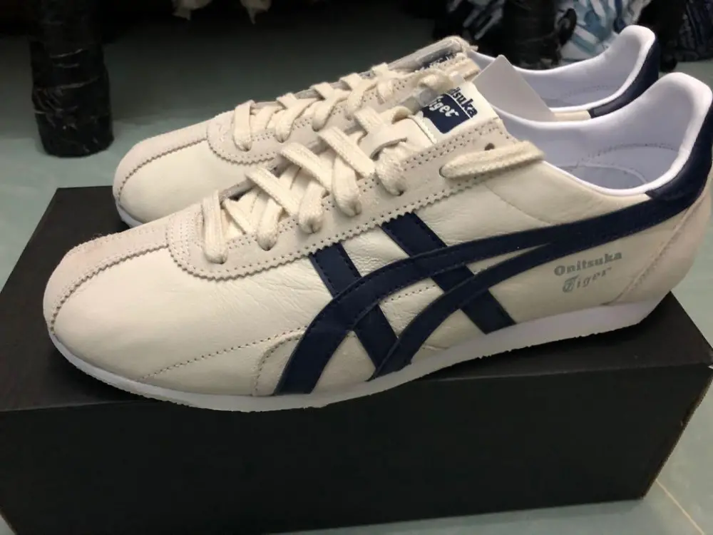 Alternative view of Giày Onitsuka Tiger Runspark ‘Creamwhite Black’ D201L-200