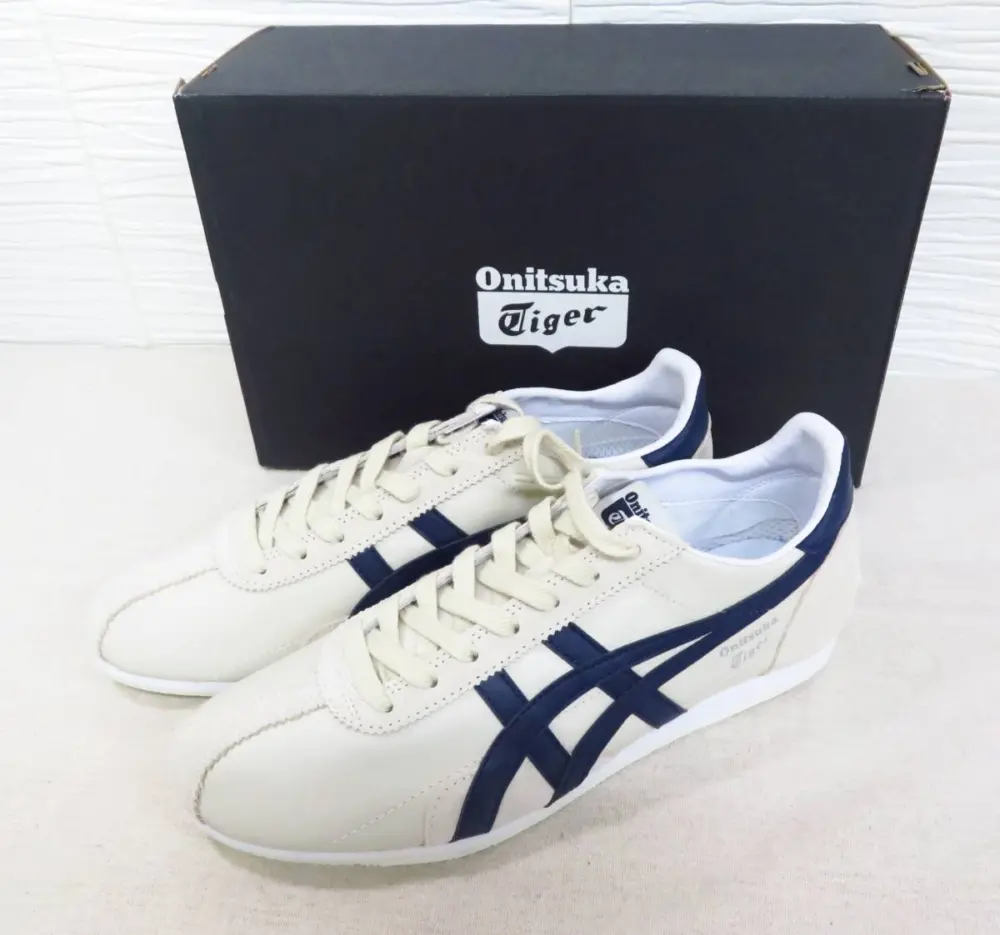 Giày Onitsuka Tiger Runspark ‘Creamwhite Black’ D201L-200 - Ảnh 4